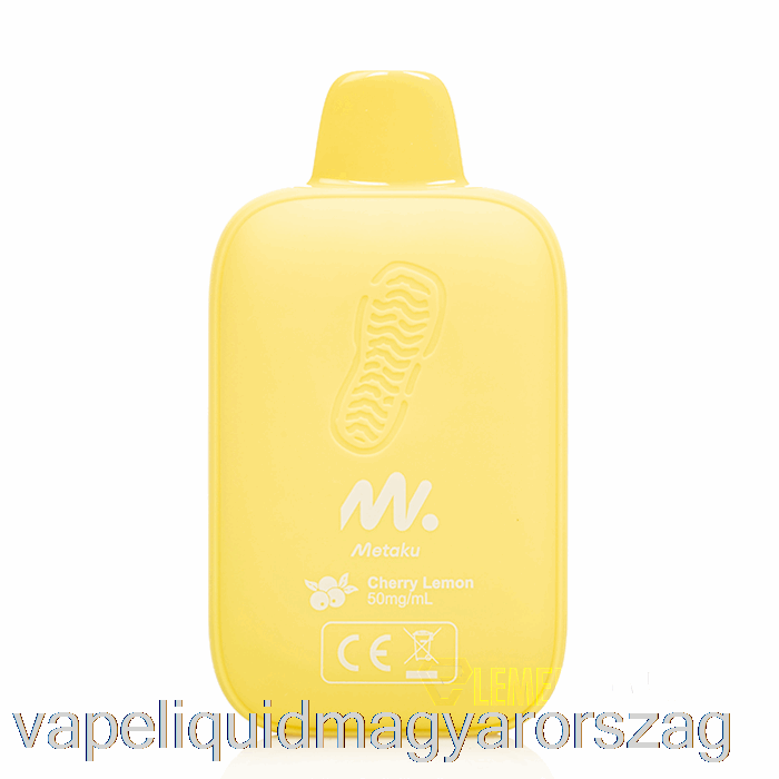 Metaku Moonwalk 9000 Eldobható Cseresznye Citrom Vape és Cigi